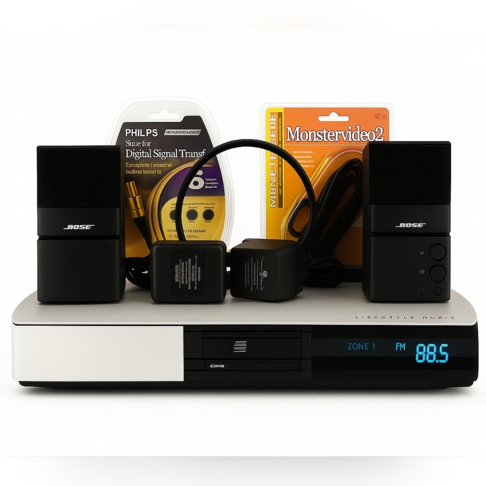 (2-Box Ship) Bose Lifestyle CD System Main Unit with Antenna